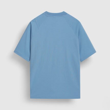 Washed High Neck Boxy Tee